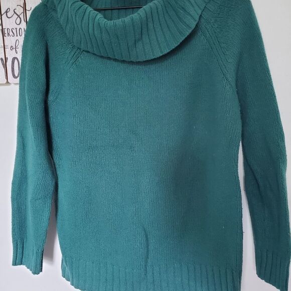 Old Navy Green Cowl Neck Pullover Sweater Size XL - Picture 7 of 8